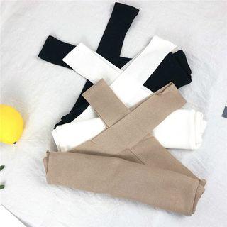 Halter Slim-fit Knit Sleeveless Top
