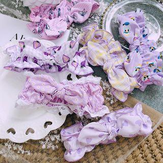 Printed Bow Face Wash Headband
