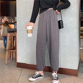 Long-sleeve T-shirt + Drawcord Jogger Pants