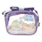 San-x Sumikko Gurashi Clear Shoulder Bag - 3 Types Purple (gu92262f)