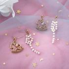 Non-matching Alloy Horse & Bead Dangle Earring