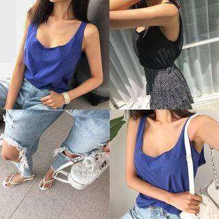 Fray-edge M Lange Tank Top