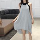 Set: Tank Top + Sleeveless Dress