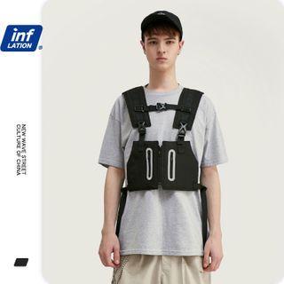 Reflective Vest Black - One Size