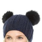 Fleece Ball Knit Beanie