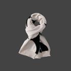 Patterned Scarf Off-white - M