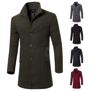 Long Single-breasted Coat
