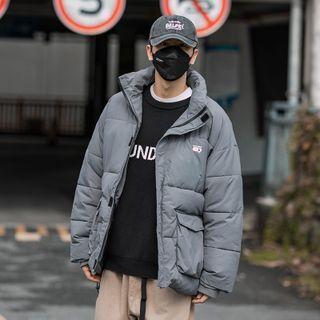 Embroidered Applique Padded Jacket