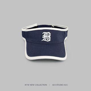 Letter Visor Hat