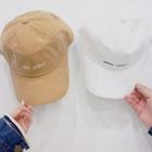 Couple Letter Embroidered Baseball Cap