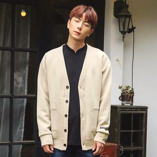 V-neck Neoprene Cardigan
