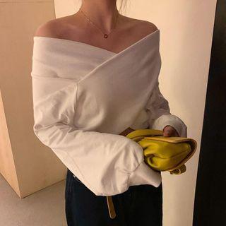 Crisscross Crop Pullover