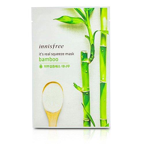 Innisfree - Its Real Squeeze Mask (bamboo) 5 Pcs