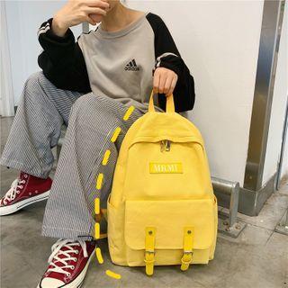 Patch Canvas Backpack