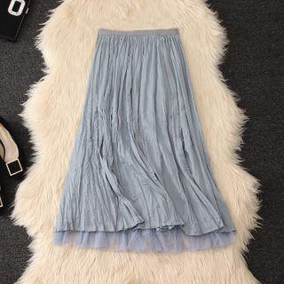 Convertible Midi A-line Skirt