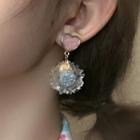 Flower Earring 0020a - 1 Pair - Stud Earrings - One Size