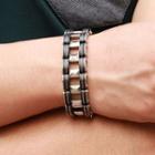 Stainless Steel Silicone Bracelet 811 - Bracelet - One Size