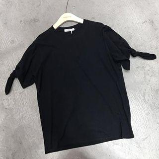 Knotted Short-sleeve T-shirt