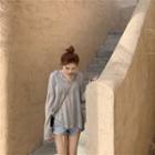 Cutout Back Hoodie / Bralette