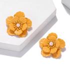 Flower Resin Flower Earring