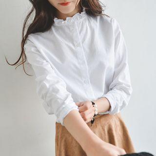 Ruffled Collar Blouse