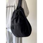 Drawcord Bucket Sling Bag Black - One Size