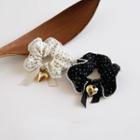 Heart Pendant Dotted Scrunchie