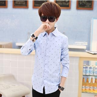 Sail Print Slim Fit Shirt
