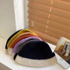 Color Panel Knit Bucket Hat