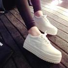Platform Lace-up Sneakers