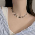 Smiling Face Choker As Shown In Figure - One Size
