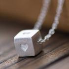 925 Sterling Silver Cubic Necklace