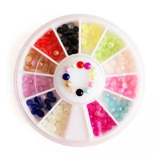 Beaded Nail Art Decoration 12g-20 - One Size
