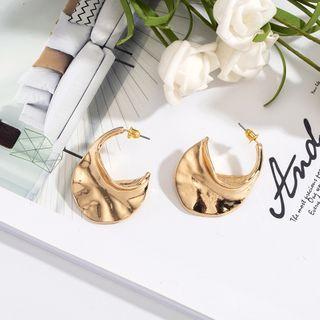 Alloy Open Hoop Earring (various Designs)