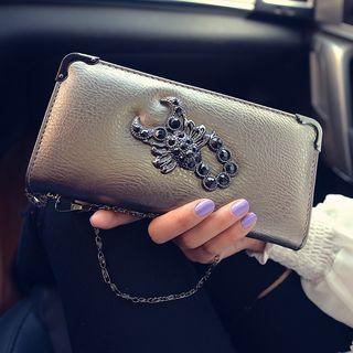 Faux Leather Long Wallet (various Designs)