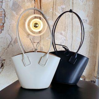 Genuine Leather Shoulder Tote Bag