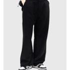 Chain Detail Wide-leg Pants