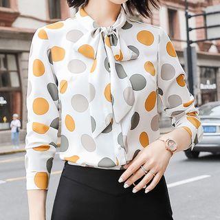 Dotted Shirt / Dress Pants / Set