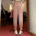 High Waist Jogger Dress Pants