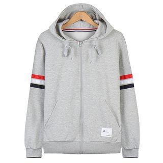 Taped-sleeve Hoodie