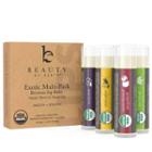 Beauty By Earth - Organic Superfruit Beeswax Lip Balm (4 Tubes In Pack) 4 Tubes In Pack