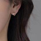 Shell Sterling Silver Earring 1 Pair - Eh1084 - Earring - Faux Pearl - Gold - One Size