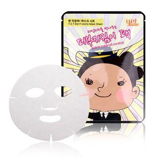 Y.e.t - Dont Worry Mask Sheet (#03 Police Mask - Oil Control)