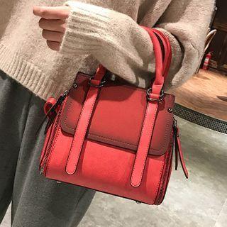 Flap Panel Crossbody Handbag