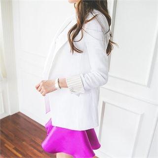 Dual-pocket Linen Jacket