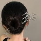 Bamboo Hair Stick Silver - One Size