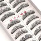False Eyelashes (10 Pairs) 001 - Black - One Size