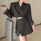 Cropped Blazer / Skorts