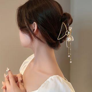 Beaded Cut-out Hair Claw