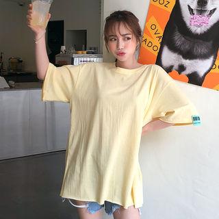 Patch-trim Loose-fit T-shirt